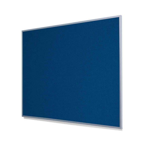 Guilford of Maine FR701 Sapphire Cork Board with Narrow Light Aluminum Frame